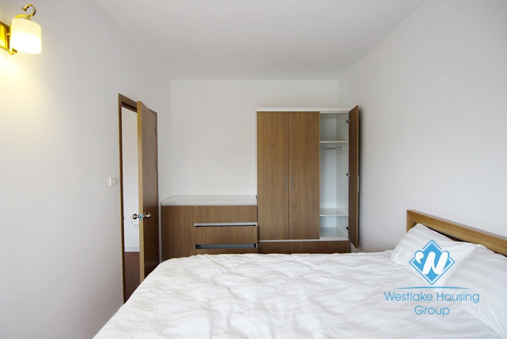 Balcony one bedroom apartment for rent off To Ngoc Van, Tay Ho